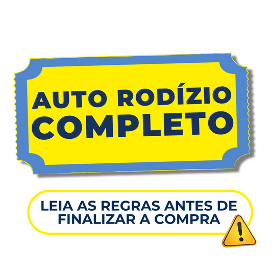Auto Rodízio - Promoção Especial