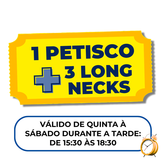Combo Tardezinha – Escolha seu petisco + 3x Eisenbahn
