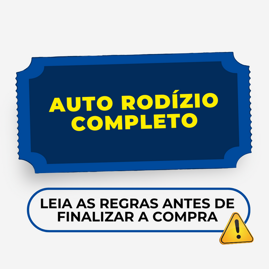 Auto Rodízio - Promoção Especial